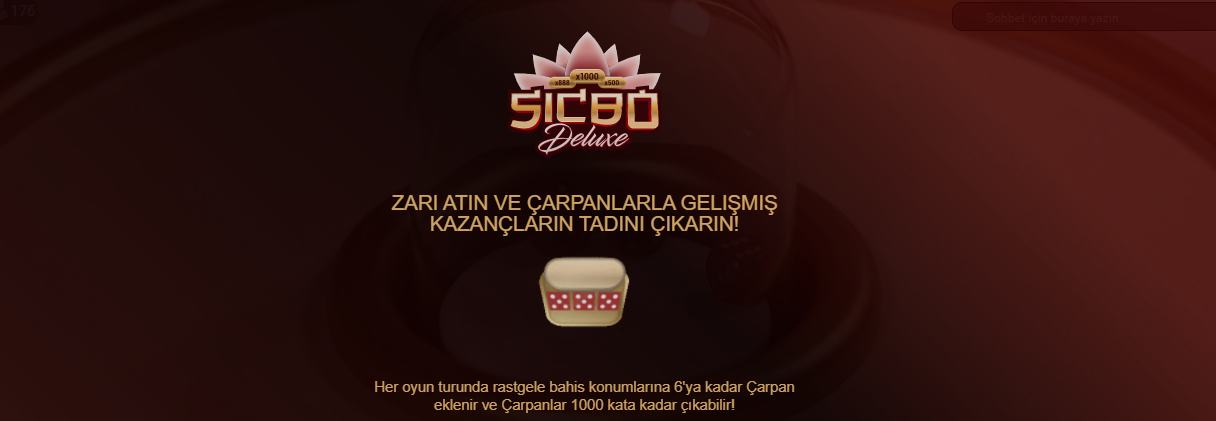 Playtech Sicbo Canlı Casino Oyunları